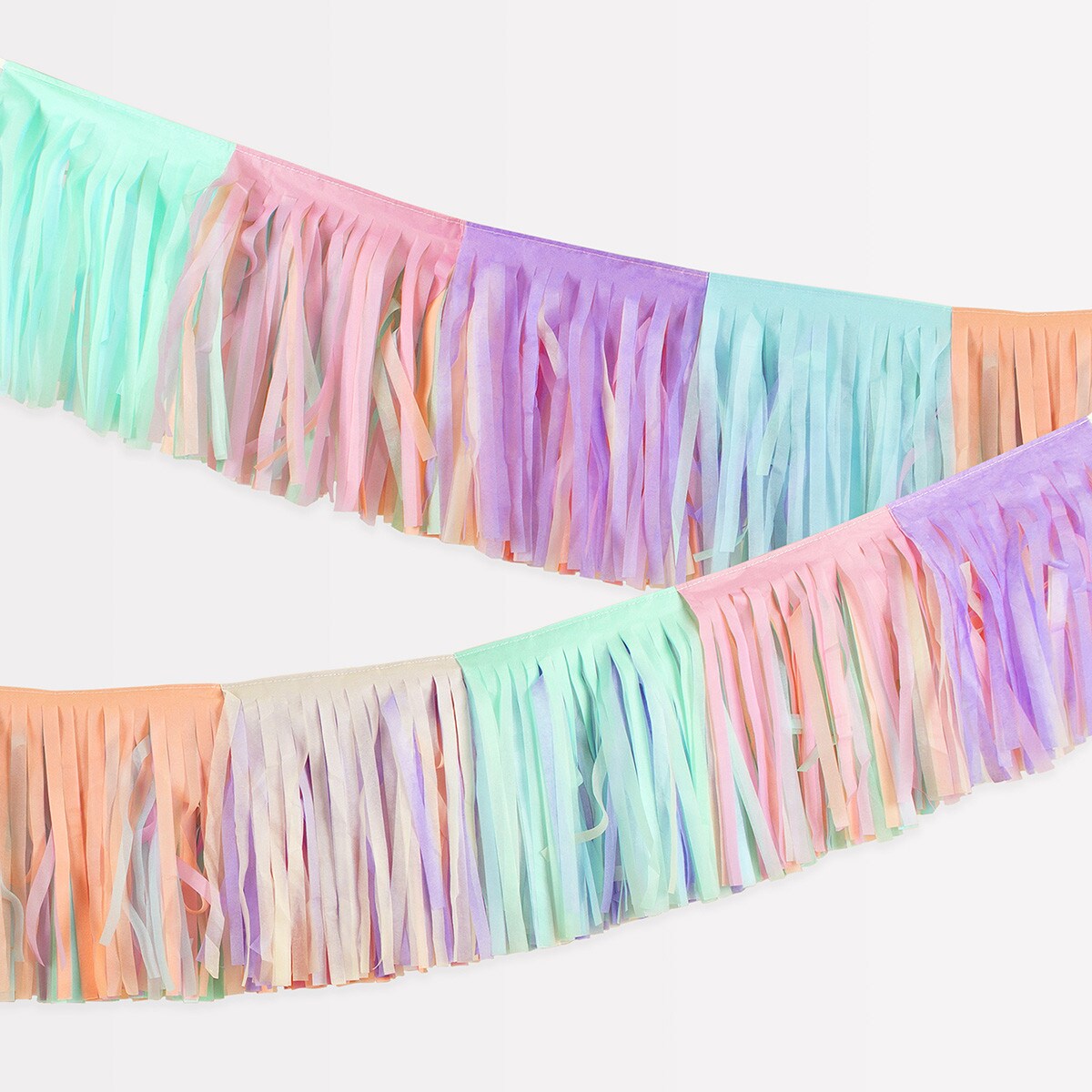 Pastel Fringe Garland