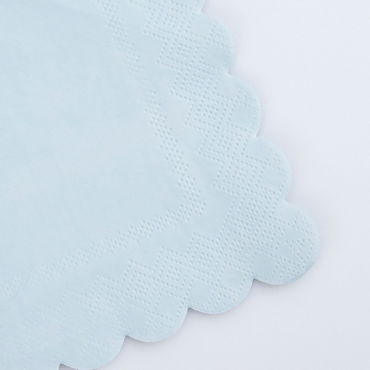 Summer Sky Blue Large Napkins (x 16)