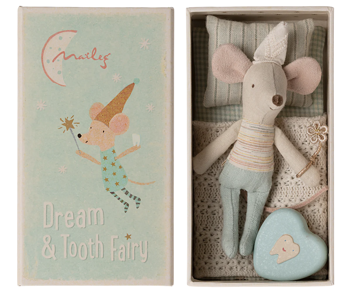 Tooth Fairy Mouse, Little Brother in Matchbox