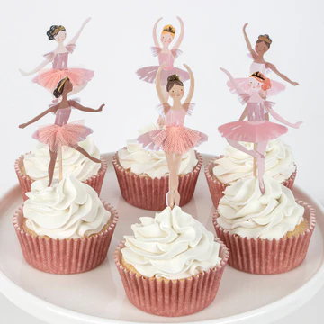 Ballerina Cupcake Kit (x24 toppers)