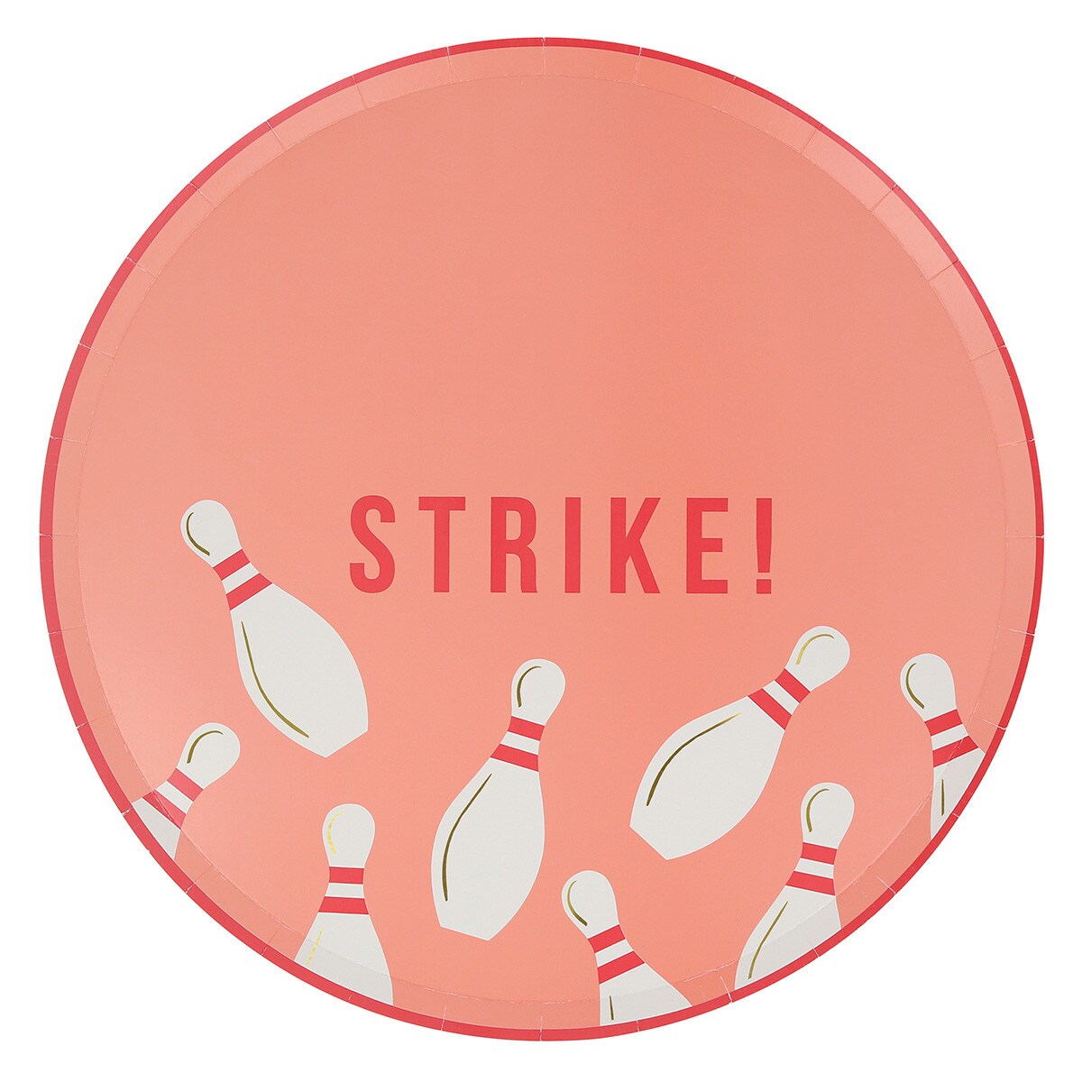 Bowling Dinner Plates (x 8)