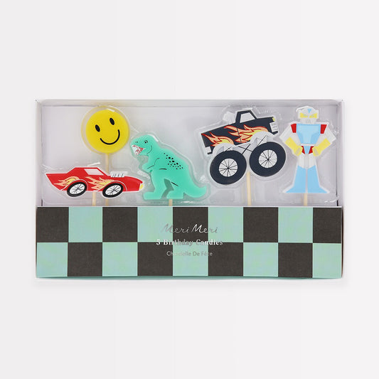 Toybox Icon Candles (x 5)