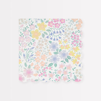 Cottage Garden Large Napkins (x 16)