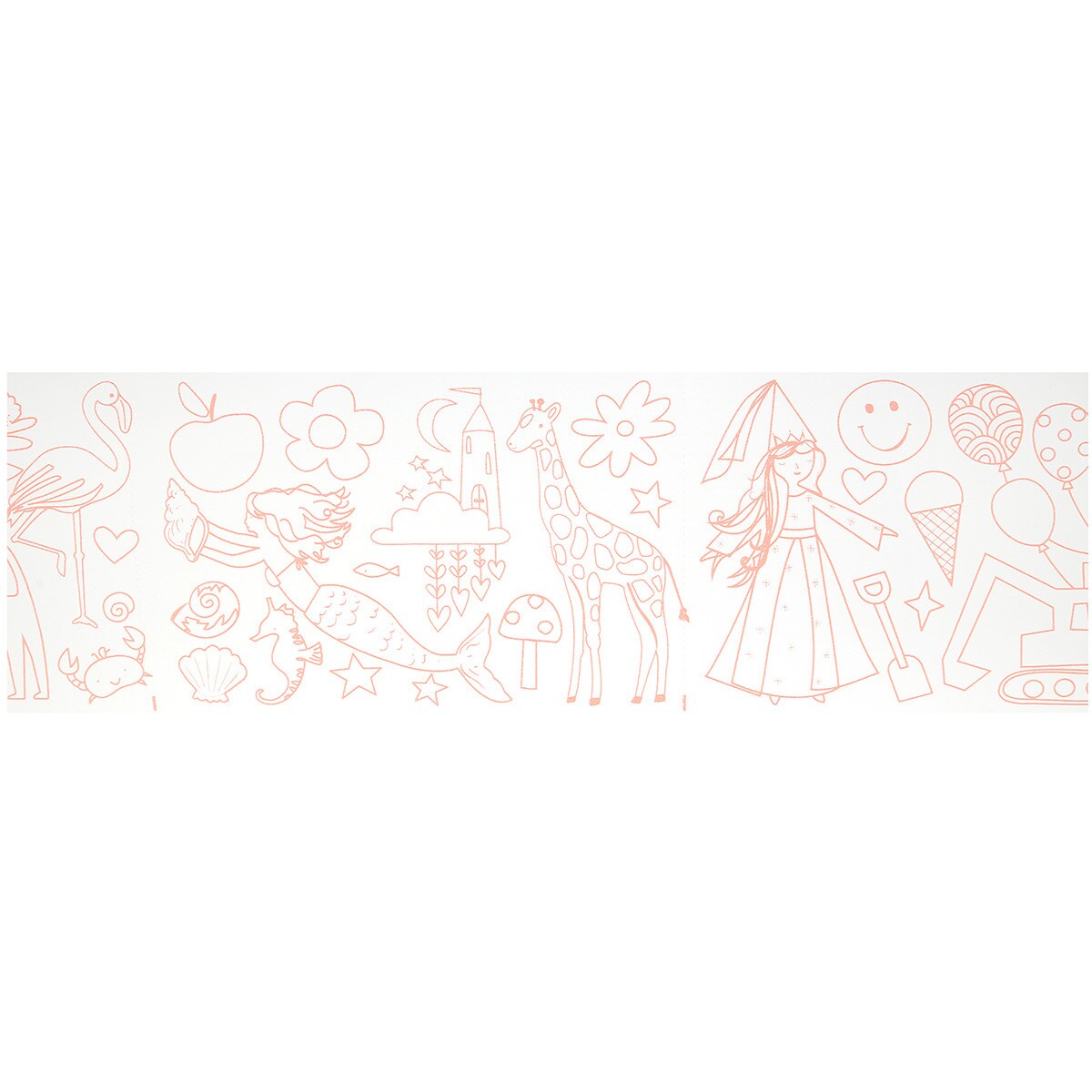 Happy Icons Coloring Roll