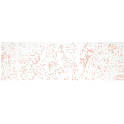 Happy Icons Coloring Roll