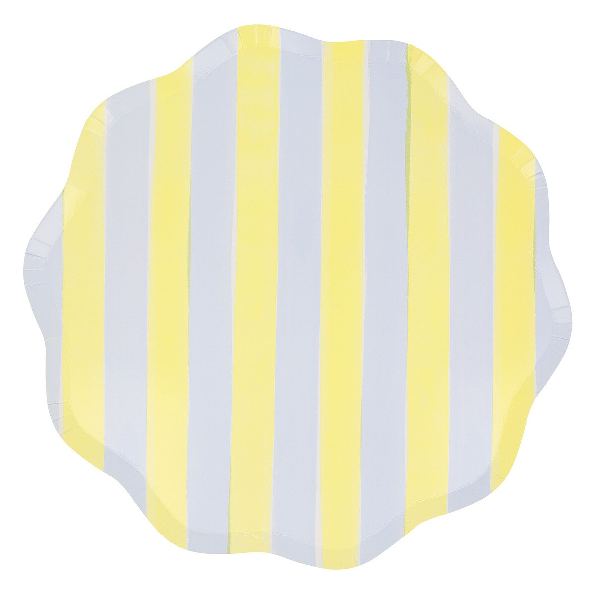 Pastel Stripe Dinner Plates (x 8)