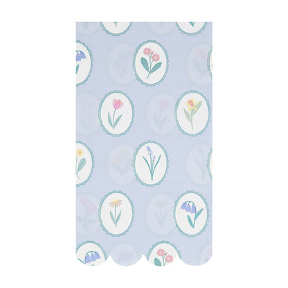Bloomsbury Floral Pattern Guest Towels (x 16)