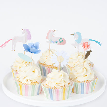 Meadow Unicorns Cupcake Kit (x 24 toppers)