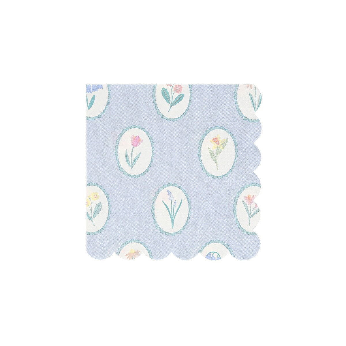 Bloomsbury Floral Pattern Small Napkins (x 16)