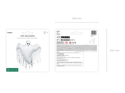 Foil Balloon Ghost with Tassels (93X86CM)