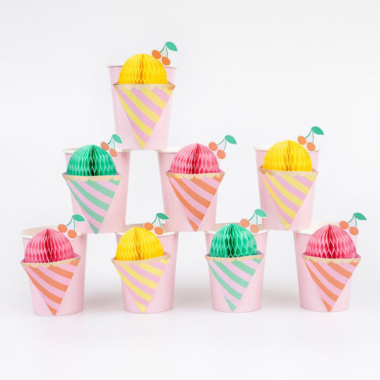 Ice Cream Cups (x 8)