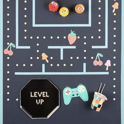 Video Games Dinner Plates (x 8)