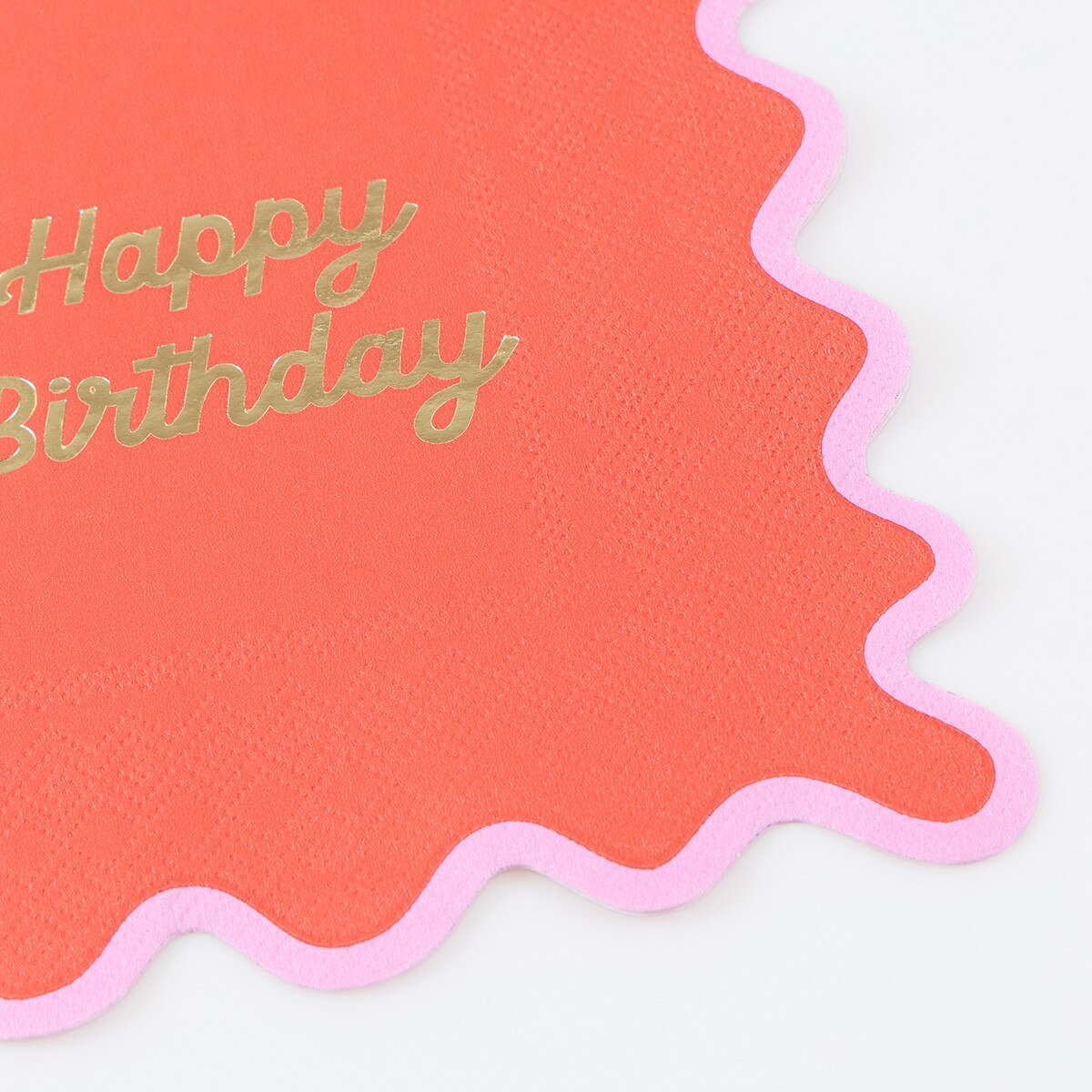 Wiggle Edge Large Napkins (x 16)