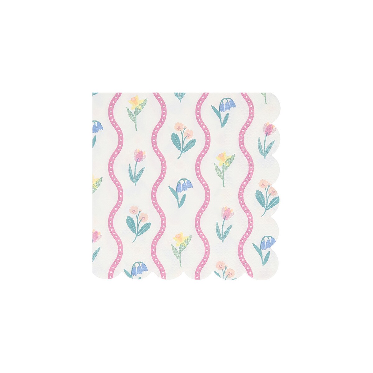 Bloomsbury Floral Pattern Small Napkins (x 16)