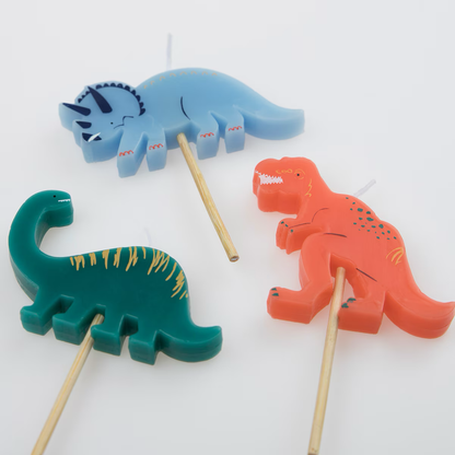 Dinosaur Candles (x 5)
