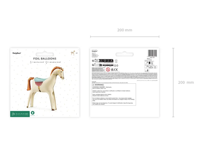 Foil Balloon Horse (86.5X73CM)