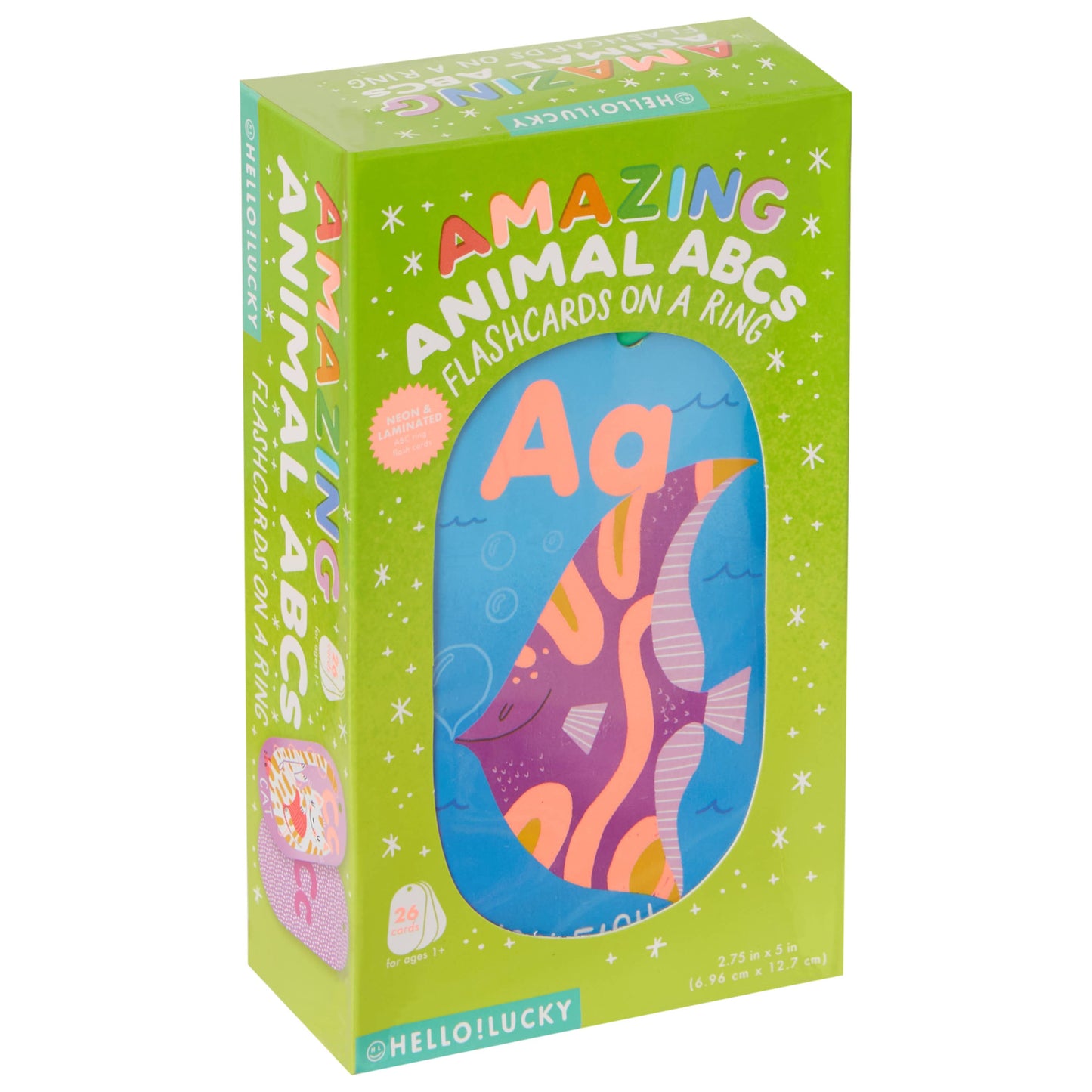 HL AMZING ANIMAL ABC FLSH CARD