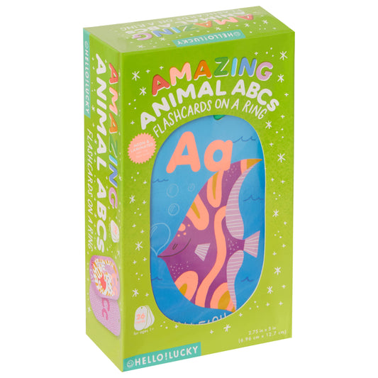 HL AMZING ANIMAL ABC FLSH CARD