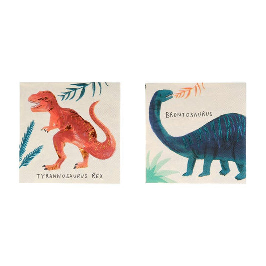 Dinosaur Kingdom Small Napkins (Set of 16)