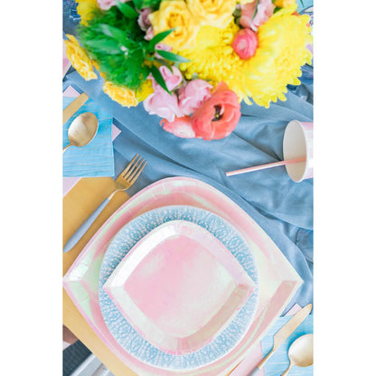 Posh Just Peachy Plates - 3 Size Options - 8 Pk.