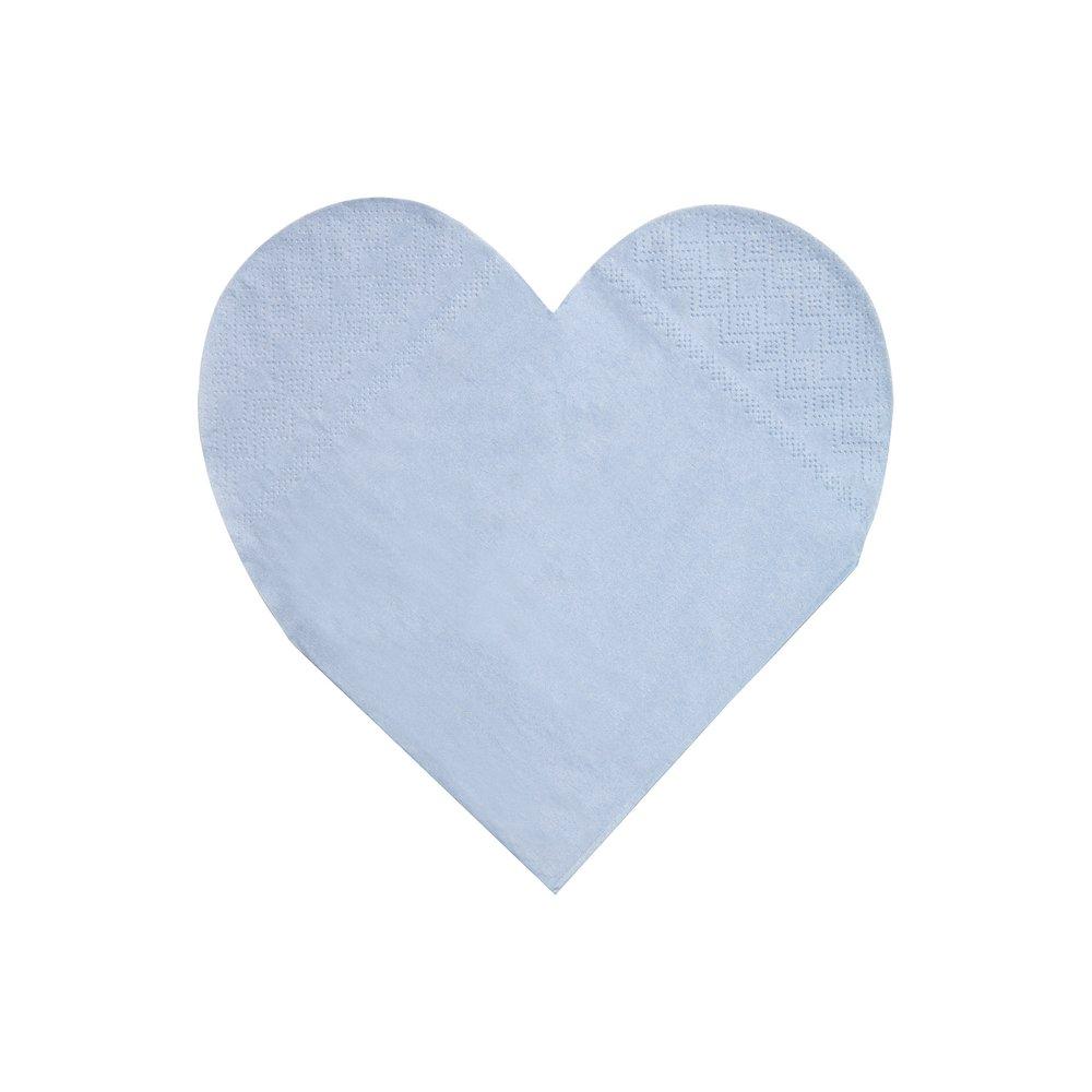 Party Palette Heart Large Napkins (set of 20)
