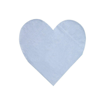 Party Palette Heart Large Napkins (set of 20)