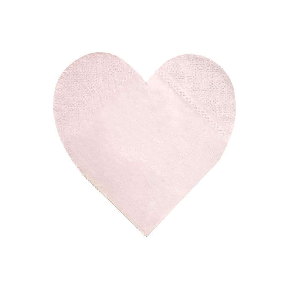 Party Palette Heart Large Napkins (set of 20)