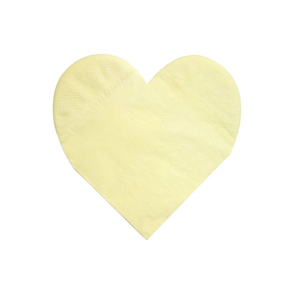 Party Palette Heart Large Napkins (set of 20)