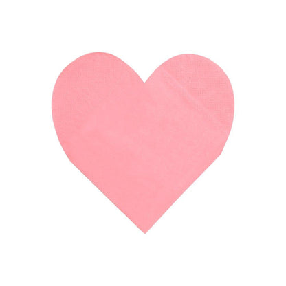 Party Palette Heart Large Napkins (set of 20)