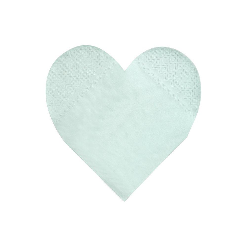 Party Palette Heart Large Napkins (set of 20)