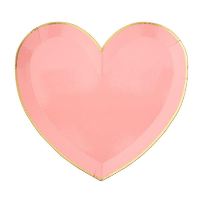 Party Palette Heart Large Plates (set of 8)