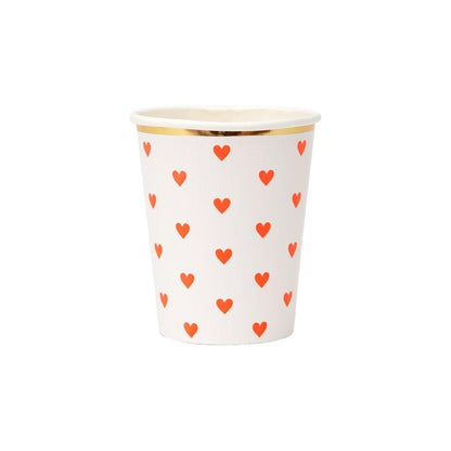 Party Palette Heart Cups (set of 8)