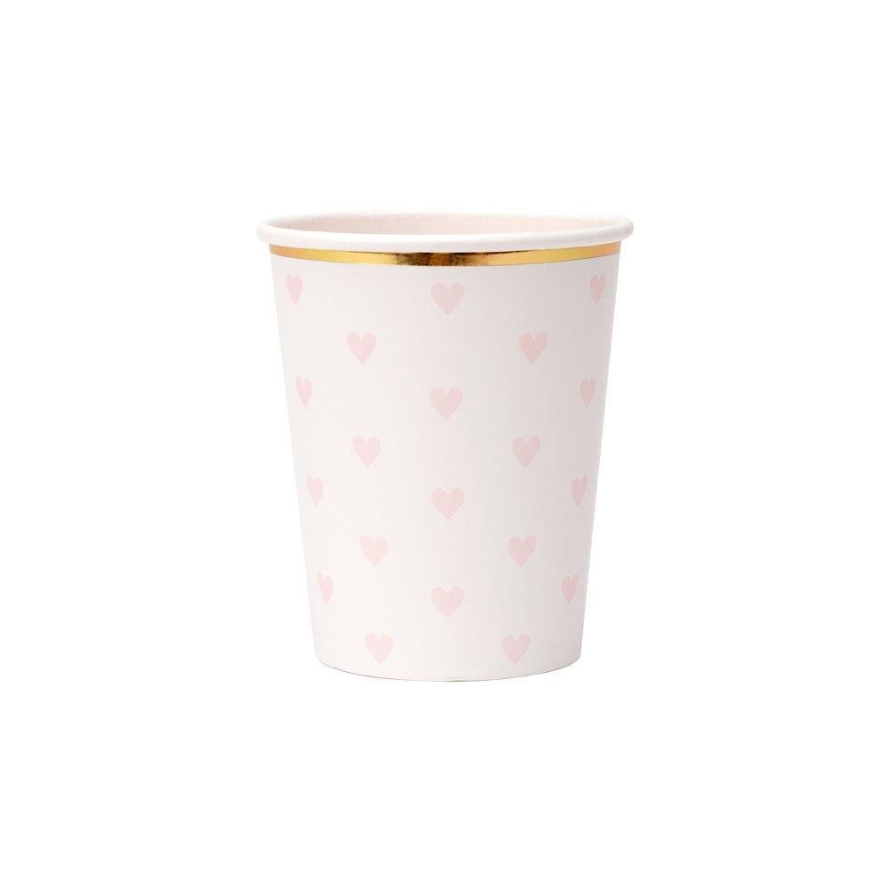 Party Palette Heart Cups (set of 8)