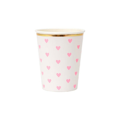 Party Palette Heart Cups (set of 8)
