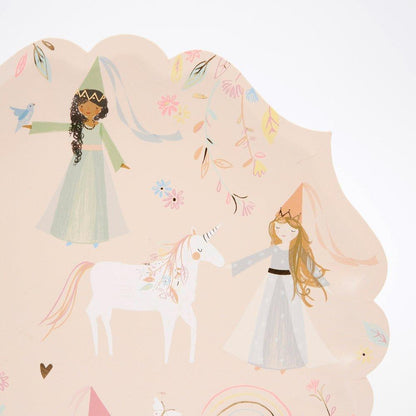 Princess Large Plates (set of 8)