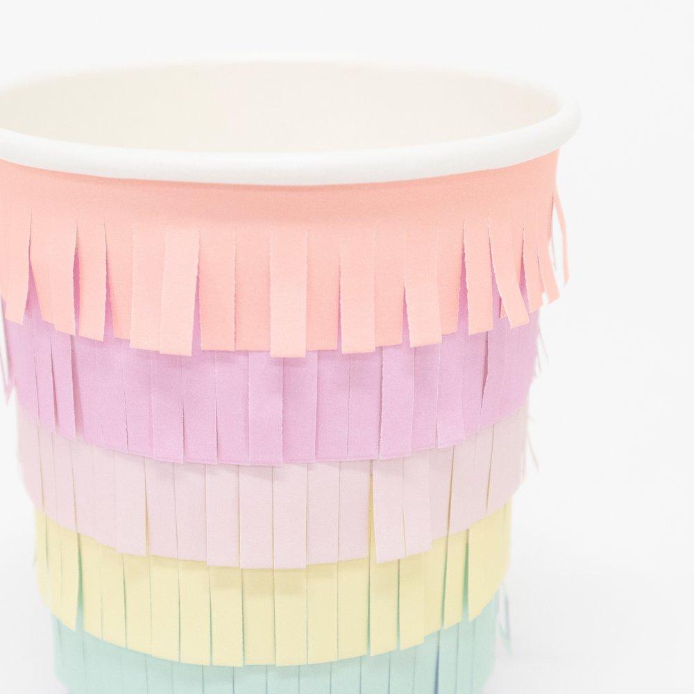 Rainbow Sun Cups (set of 8)