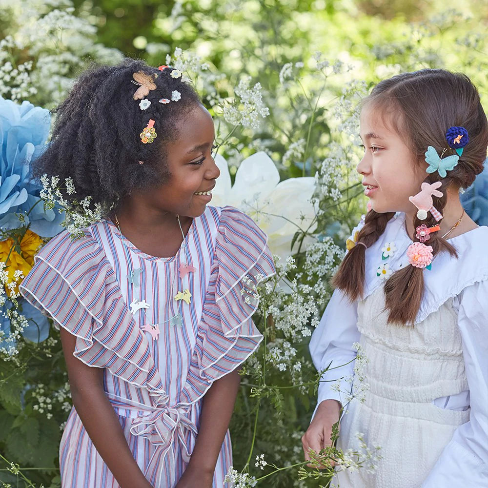 Felt Butterfly Hair Clips (set of 4)