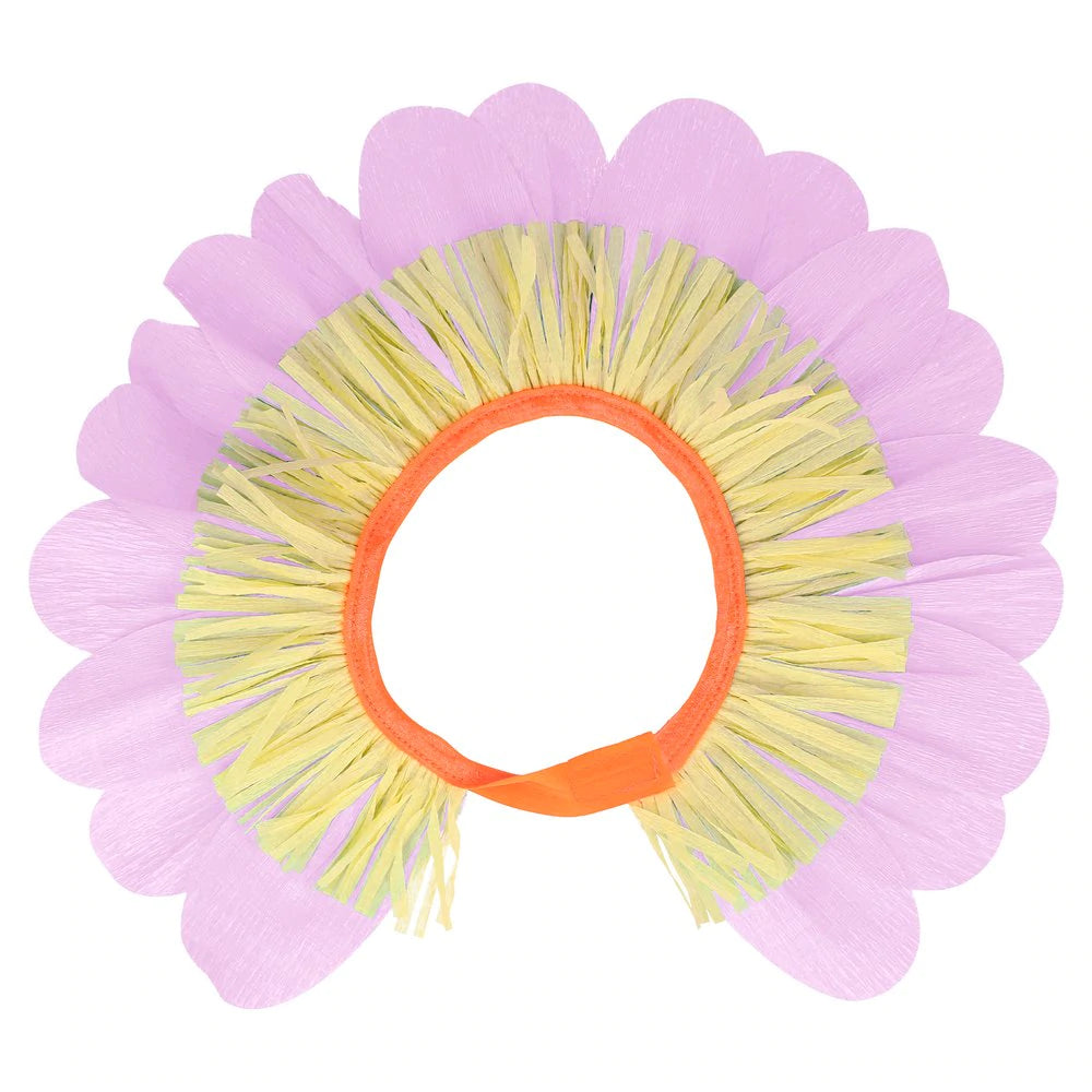 Pastel Flower Paper Bonnets (set of 4)