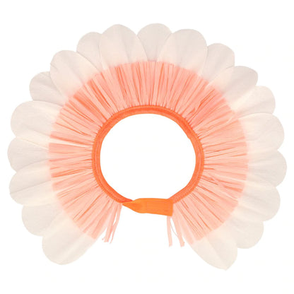 Pastel Flower Paper Bonnets (set of 4)