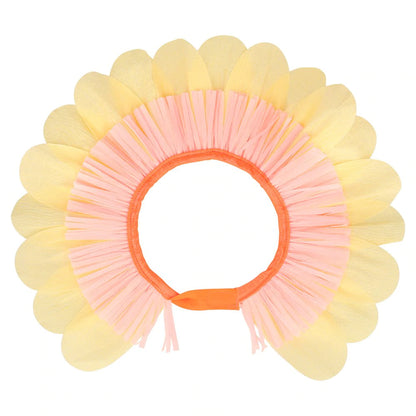 Pastel Flower Paper Bonnets (set of 4)