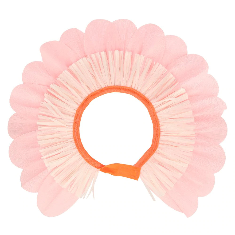 Pastel Flower Paper Bonnets (set of 4)