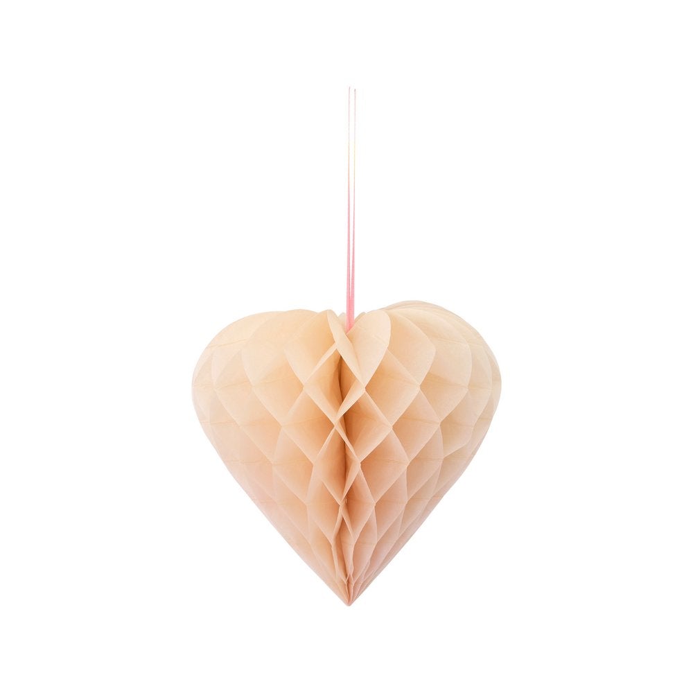 Heart Honeycomb Decorations (set of 6)