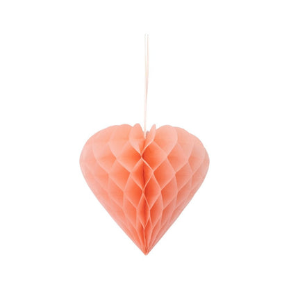 Heart Honeycomb Decorations (set of 6)