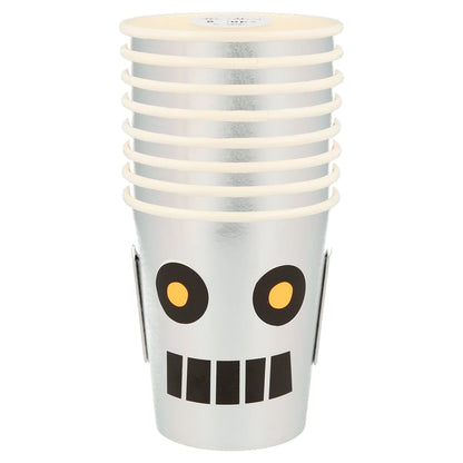 Robot Cups (x 8)