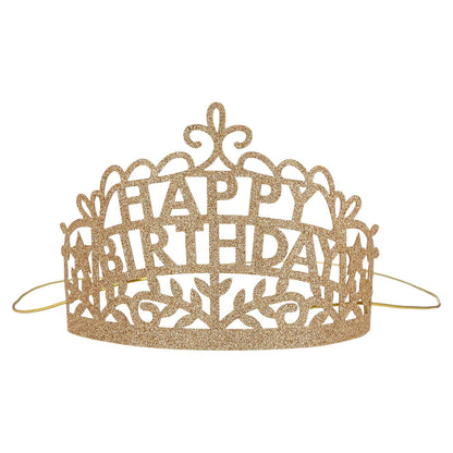 Happy Birthday Party Tiaras (x 8)