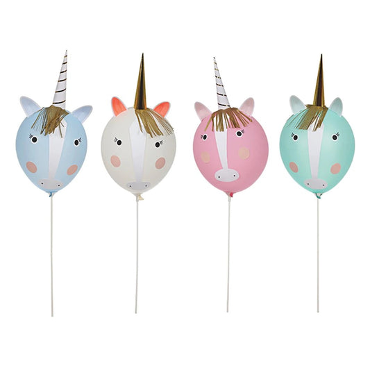 Unicorn Balloon Kit (set of 4)