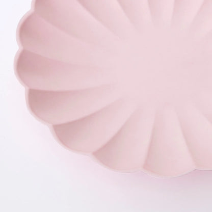 Large Candy Pink Compostable Plates
