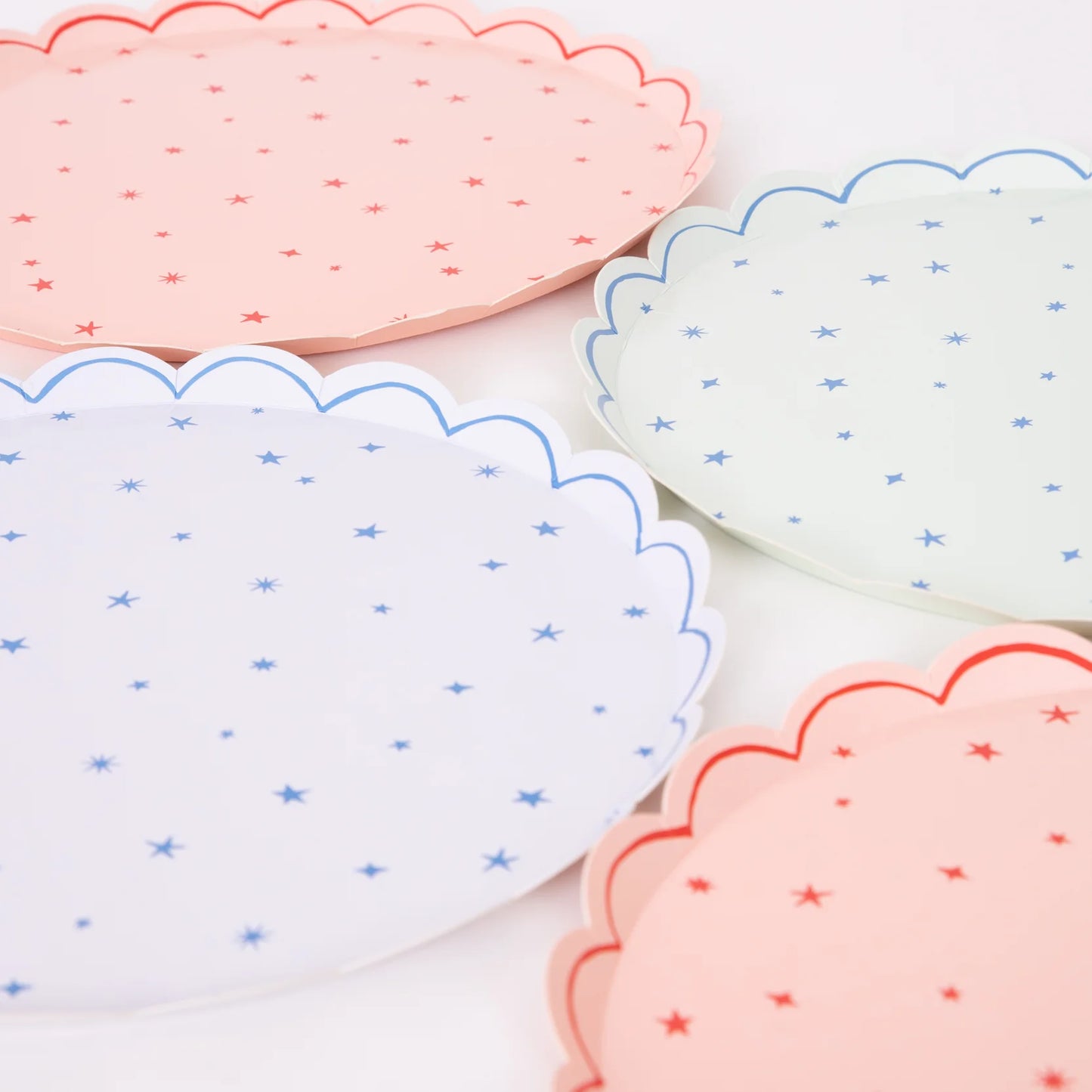 Star Pattern Side Plates