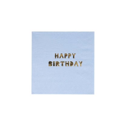 Happy Birthday Small Napkins