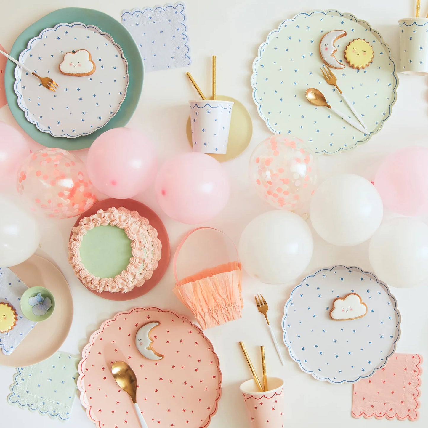Star Pattern Large Napkins